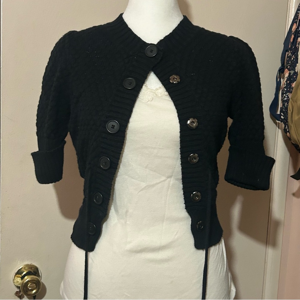 Billabong Black Button-Up Women's Cardigan